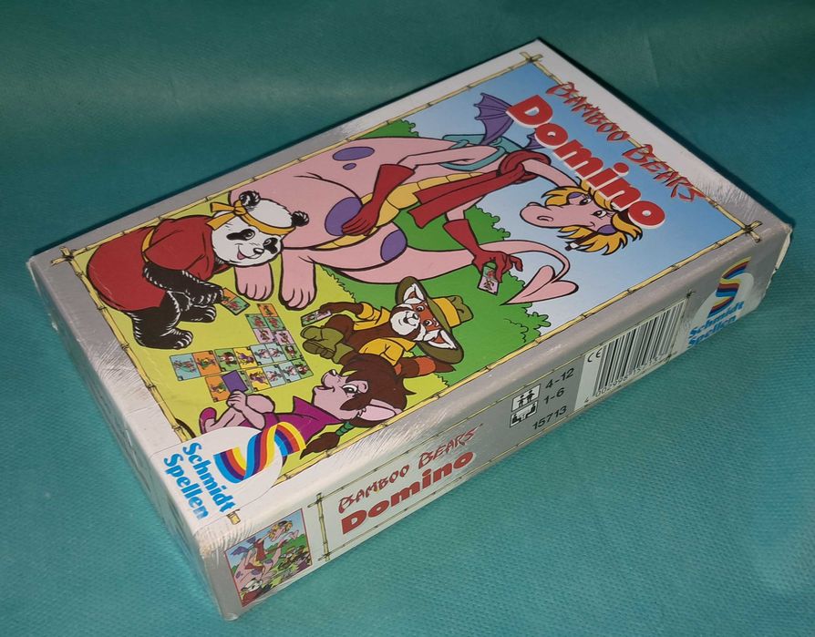 Domino obrazkowe Bambusowe Misie od Schmidt Spellen lata 90.