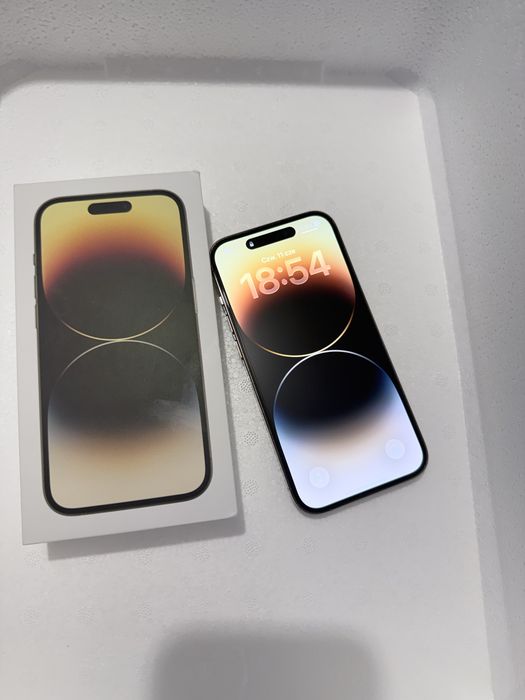 Iphone 14 pro gold złoty