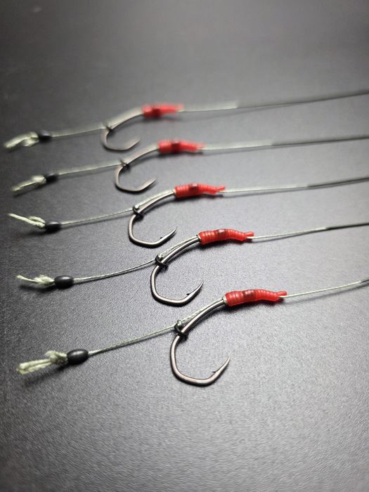 5 x Blow Back Rig #4 Claw Long Shank Dazzlers