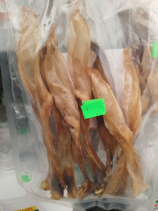 Fot dogs przekąska dla psa uszy królika 100g