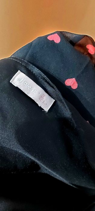 L Sukienka romantyczna  tiulowa serca