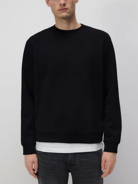 Однотонний світшот з високим вмістом бавовни Reserved L