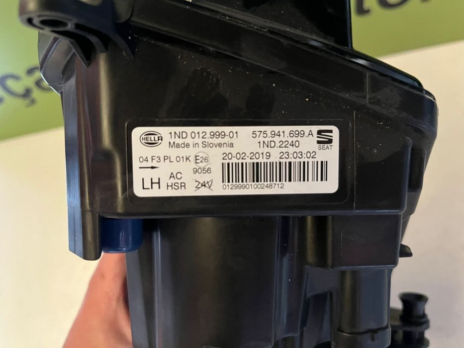 Seat Leon 5f / Ateca - Farol Nevoeiro Led Esquerdo (novo/Hella) - FN055