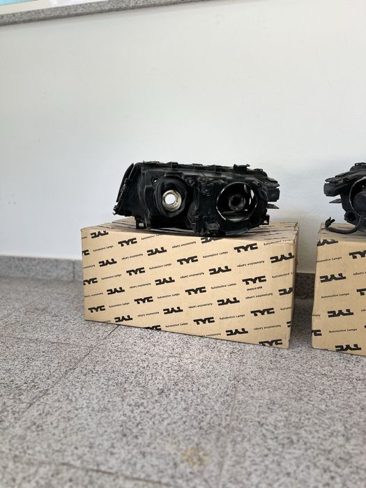 Kit Completo Xenon BMW E46 — Óticas Originais Bosch + Eletrónica