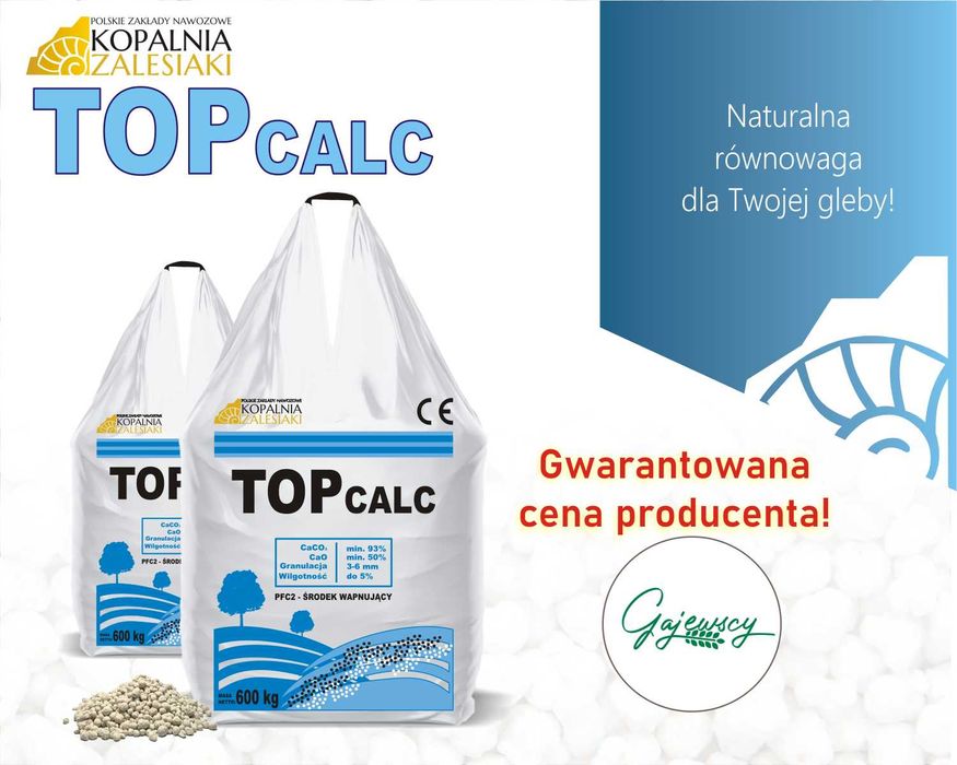 ***TopCalc***wapno węglanowe - GAJEWSCY [woj.podlaskie ]