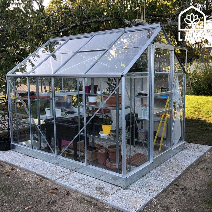 Szklarnia ogrodowa LAMS ALLIUM  S2020 Szkło hartowane Dostawa w cenie