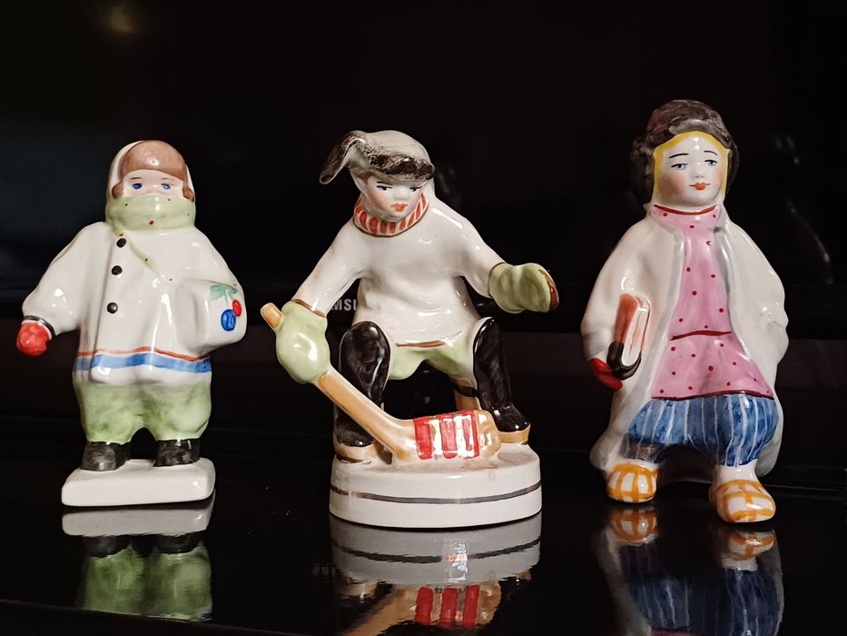 Фарфорові статуетки ( 16 серія ) Зимова колекція