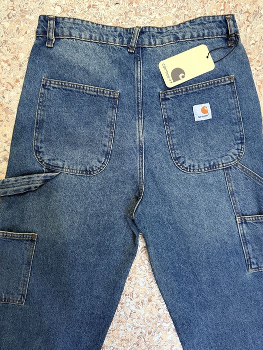 Джинси CARHARTT | Графітовий та Голубий
