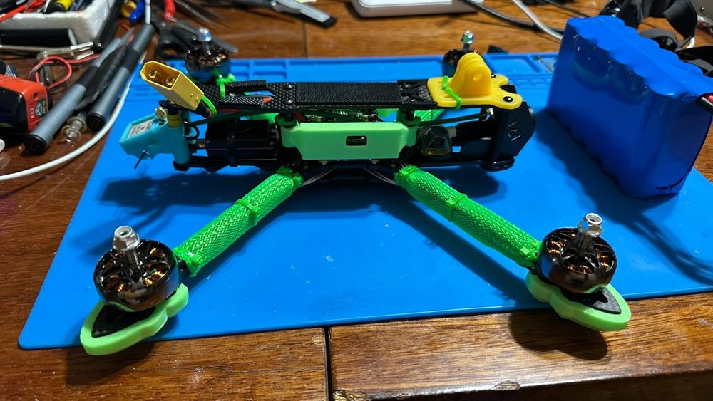 Дрон FPV кастомный 7 дюймов