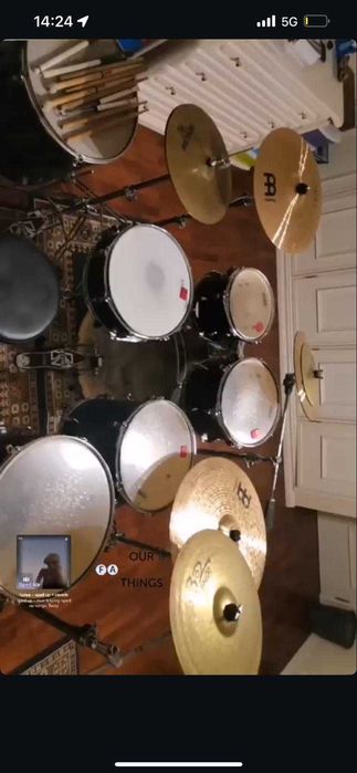 Baterista/Percussionista de banda de covers e filarmónica