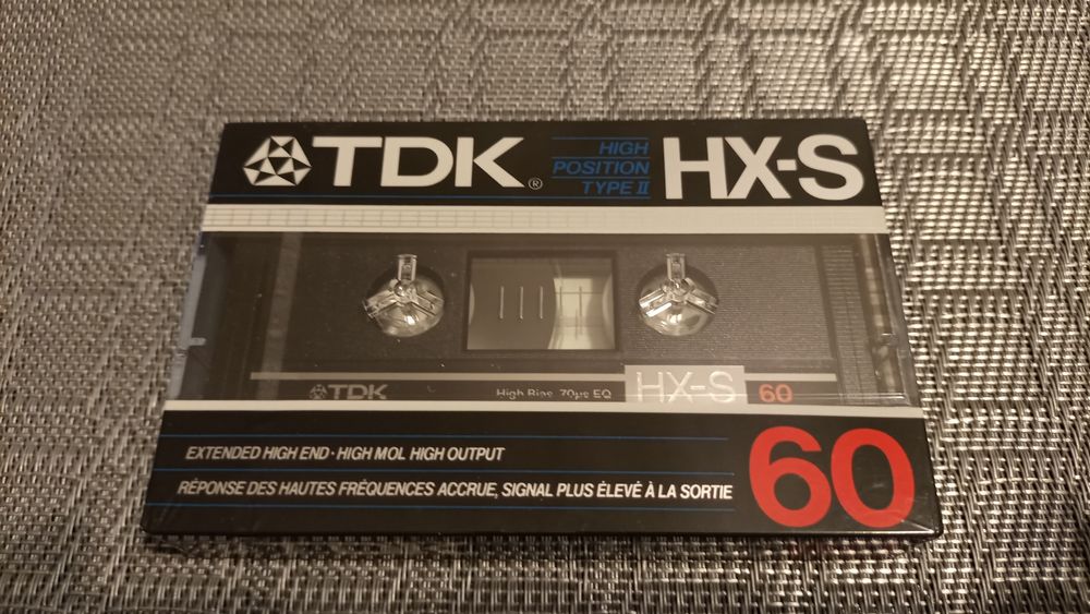 Kaseta TDK HX-S 60 nowa/unikat/folia