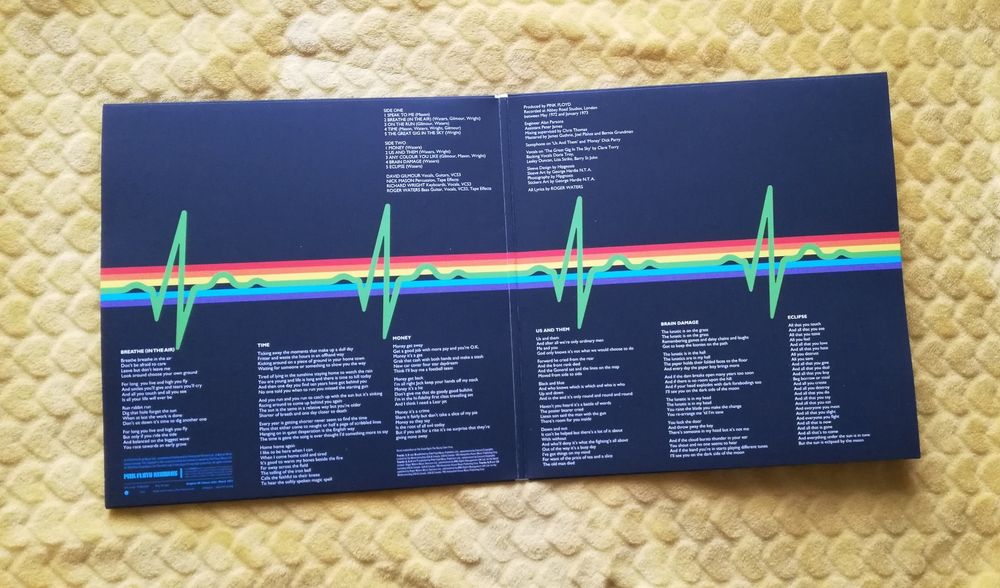 Pink Floyd : Dark side of the moon   (LP)