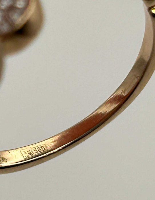 Золота каблучка, вага 2,65 грам, артикул 789