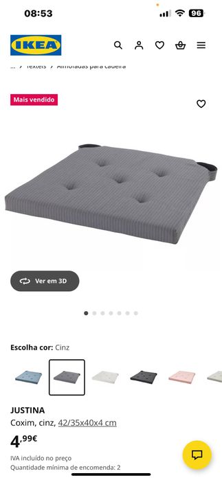 Cadeiras Ingolf pretas