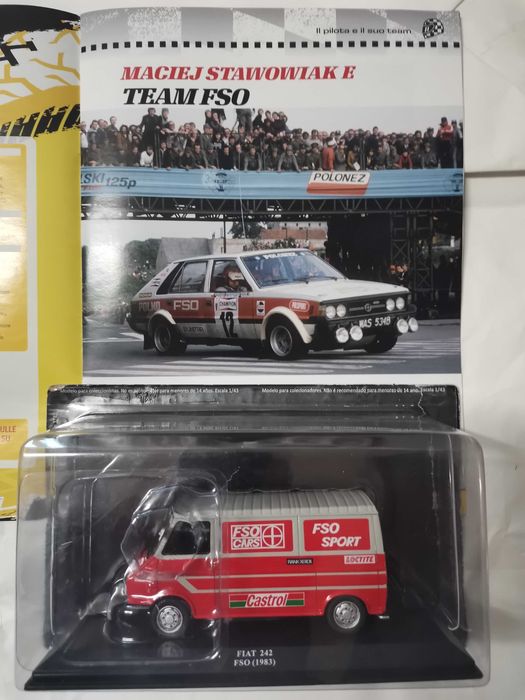 Fiat 242 - Team FSO sport Escala 1 :43