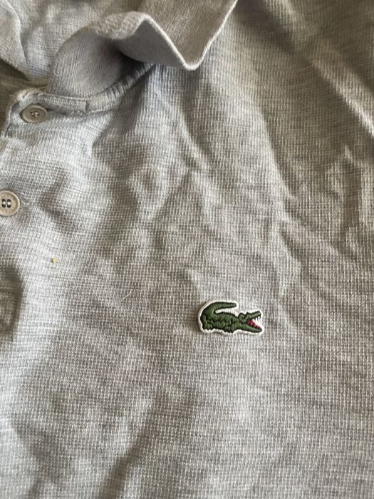 Поло lacoste на лампасах