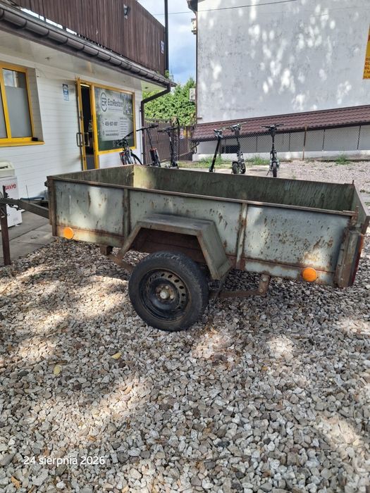 Sprzedam Przyczepka Samochodowa SAM Resor + amorki Zarejestrowna