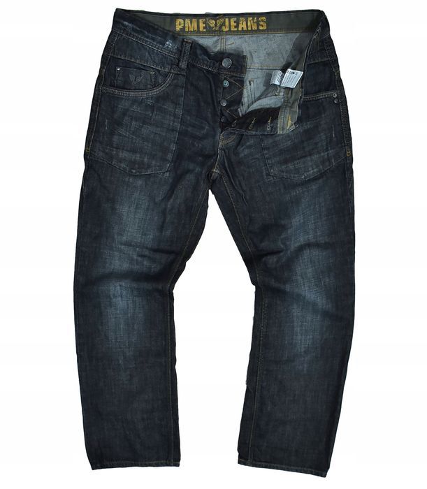 Pme Legend Męskie Spodnie Dżinsy Regular Straight W36 L32