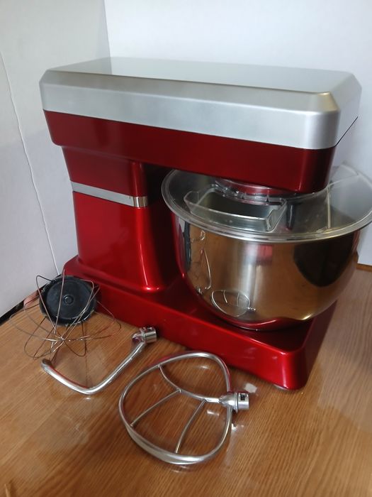 Планетарний міксер тістоміс CLATRONIC KM 3630 Red (чаша 6.3 л, 1200 Вт)
