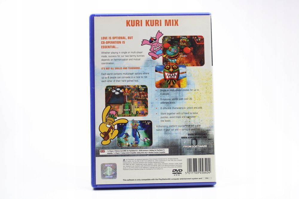 KURI KURI MIX PlayStation 2 (PS2) pudełkowa