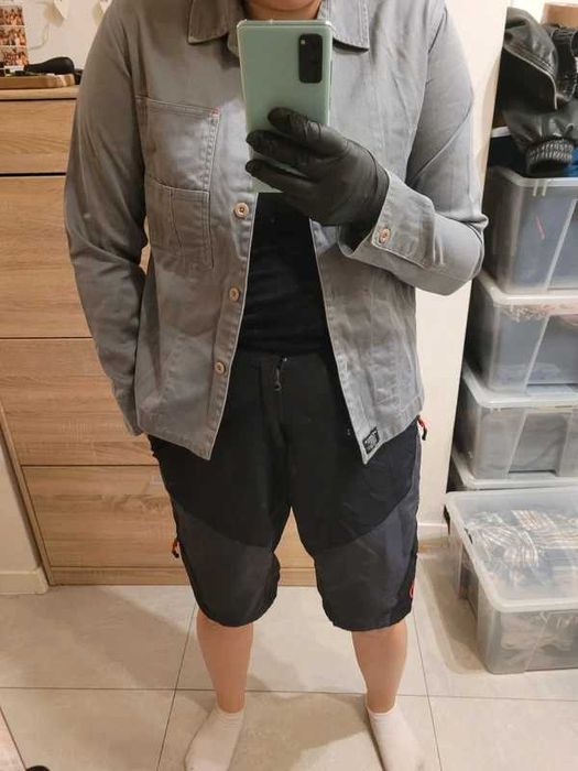Szara koszula męska wierzchnia levi's all-duty S shacket workwear vintage