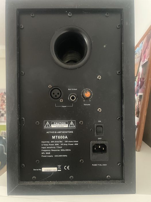 Monitores de estudio BCT MT600A