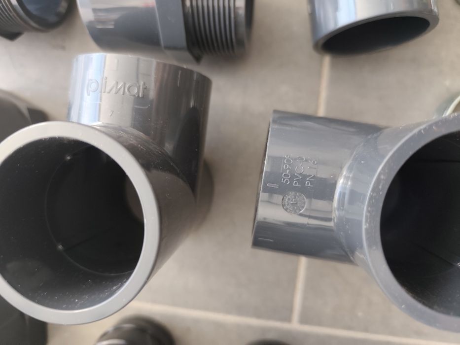 Peças PVC tubagem