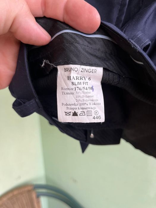Garnitur na wzrost 176 cm