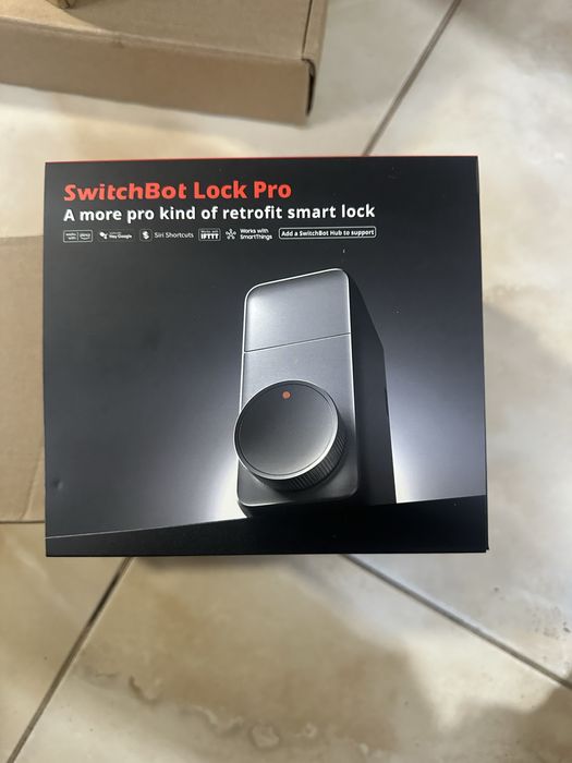 Електронний замок дверей SwitchBot Lock Pro Black
