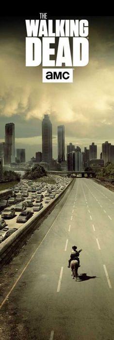 The Walking Dead Miasto Plakat serialowy 53x158 cm