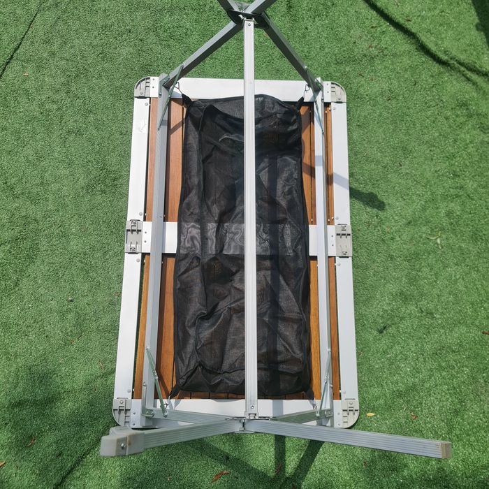 Stół Berger Aluminiowy Bambus  kempingowy Turystyczny