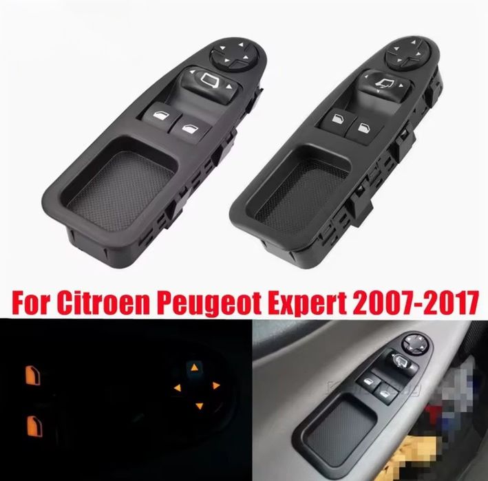 Comando Botão PEUGEOT CITROEN Interruptor Vidros 208/2008/308/508/C5