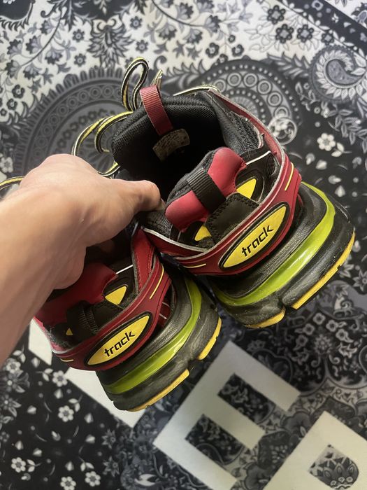 Balenciaga Track 1.0  Red Black 43 баленсиага траки трак 1