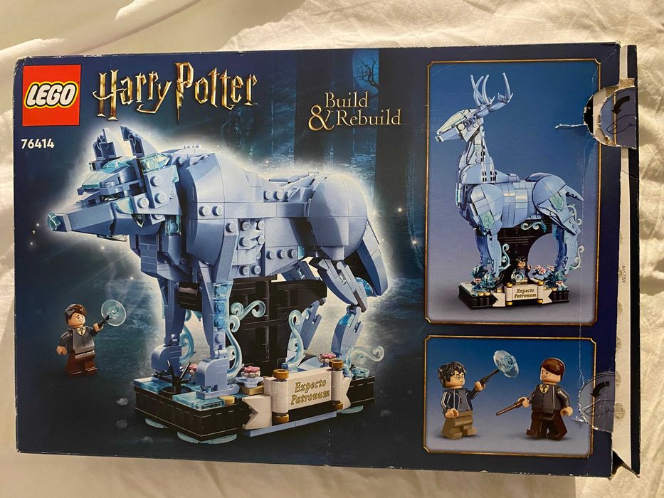 Pudełko po - LEGO 76414 Harry Potter Expecto Patronum + Instrukcje.