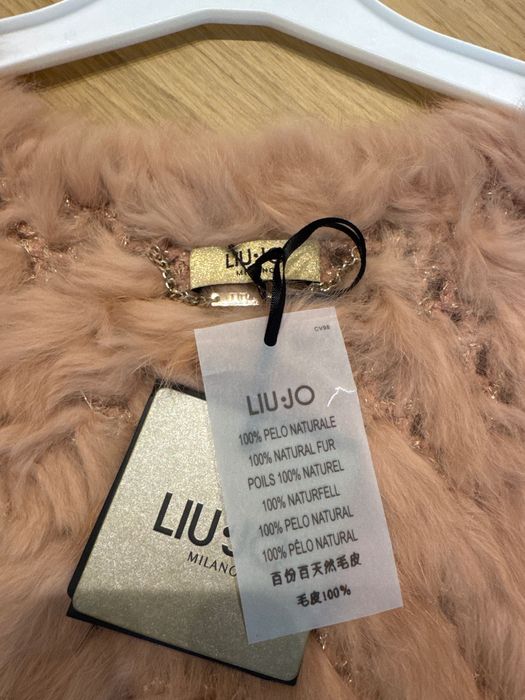 Bolerko ślubne futerko Liu Jo