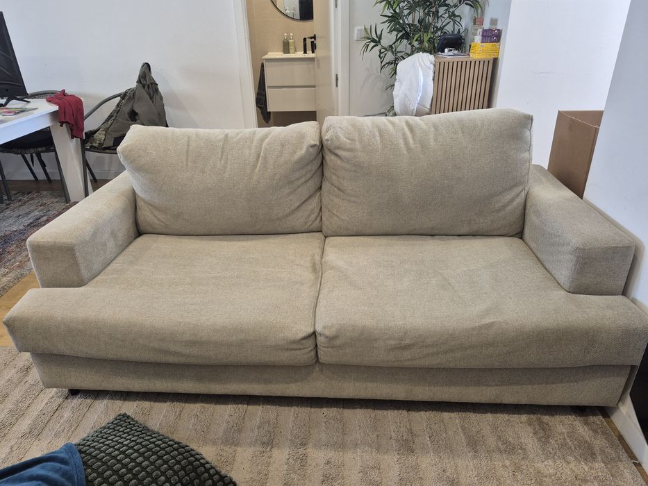 Sofa bege 190x100