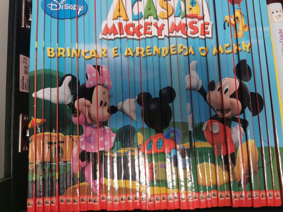 Livros coleção '' A casa de Mickey Mouse''