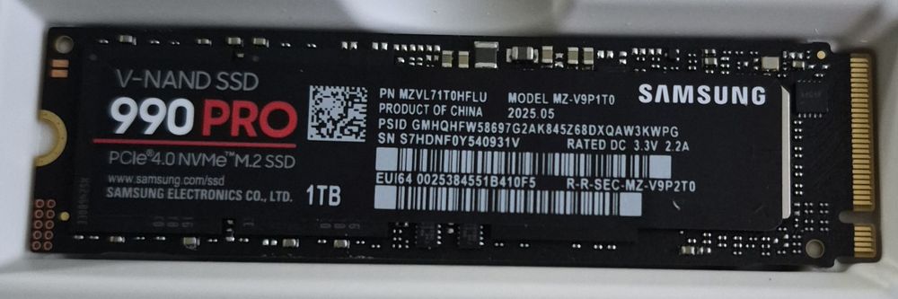 SSD ​Samsung 990 Pro 1TB