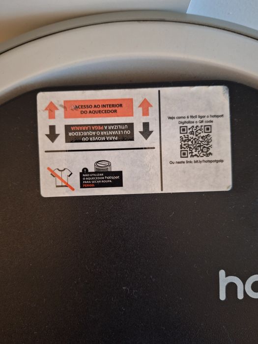 Aquecedor hotspot galp