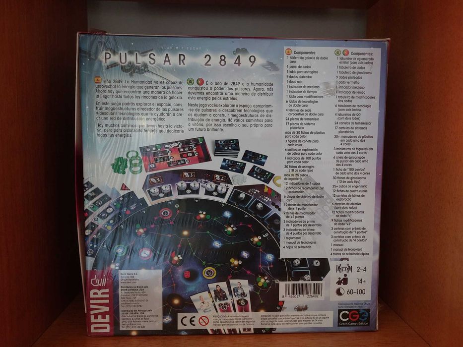 PULSAR 2849 (Board Game Jogo de Tabuleiro)