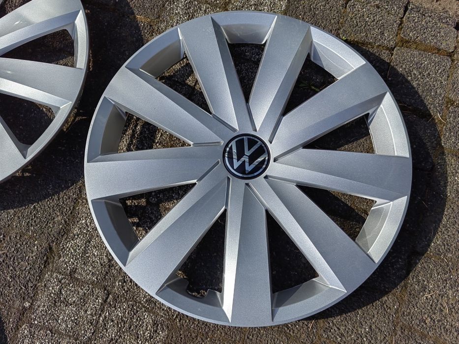 Kołpaki VW 16 cali bardzo ładne Org Nowe Logo Golf, Caddy, Passat