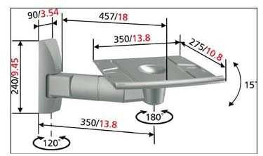 Vogels Evolution tvb 2200 uchwyt do TV 14-19 cali