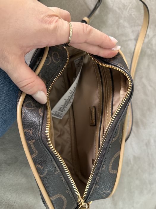 Mala tiracolo GUESS (Tons Castanho)