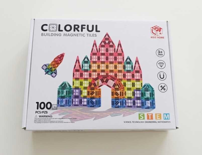 Klocki Magnetyczne 100 el. KREATYWNE