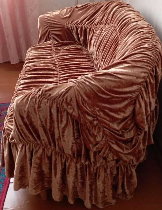 Накидка покривало капа на диван крісло малютка