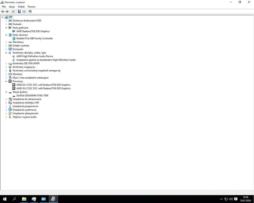 TERMINAL HP T520 Thin Client 4GB SSD 16GB Windows 10 + Pakiet Office