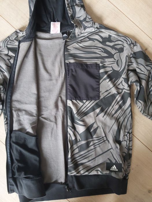 Bluza młodzieżowa adidas b arkdt3 fz hood GT0359