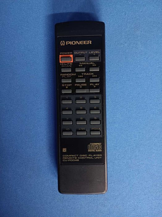 leitor de cds PIONEER PD-S504 c/comando