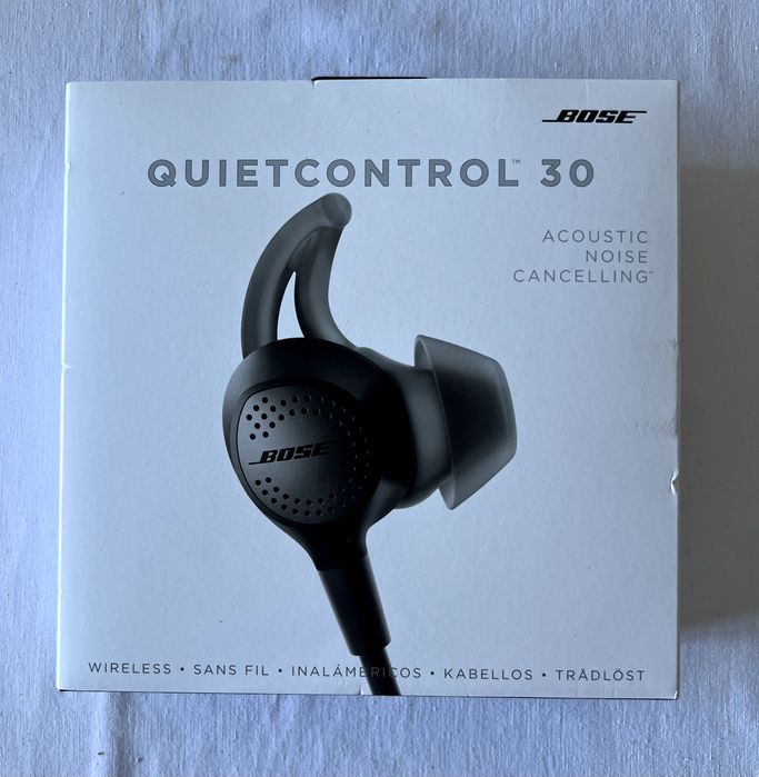 Bose Quietcontrol 30 Auriculares Sem Fios Cor Preta como novo