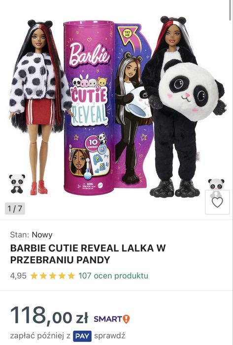 Barbie Cutie Reveal PANDA